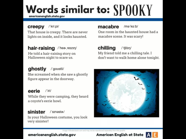 traducción de spooky al castellano